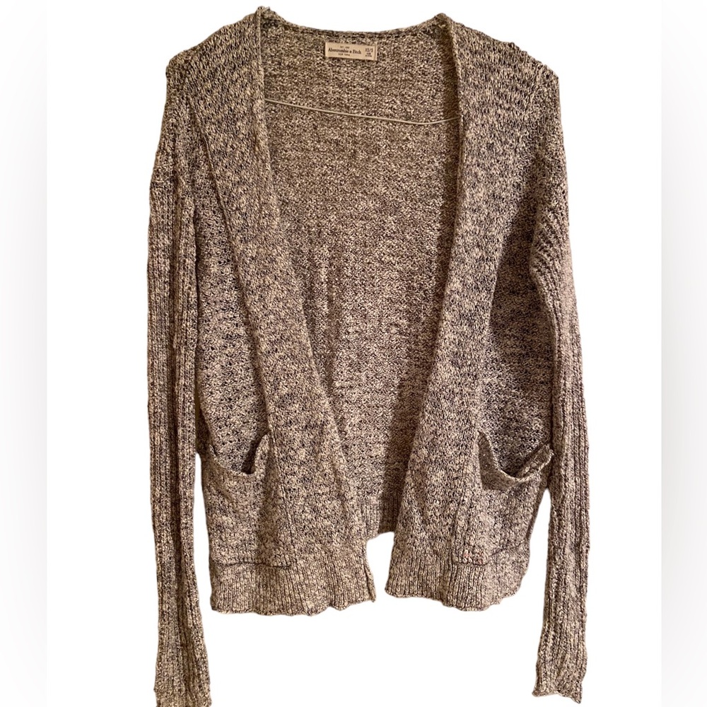 Abercrombie and Fitch Grey Cardigan Sweater Women’s Size Small/Extra Small